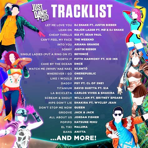 just dance switch song list